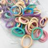 200 pieces of Korean version of simple matching student adult seamless high elastic rubber band hair accessories head rope scrunchie GB-JX016 (spring) view 1