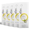 Coconut Oil Hair Serum - Hair Growth Serum for Rejuvenate & Strengthen Hair - Anti Frizz Hair Serum for Damaged Hair - Hair Oil Serum for Men & Women, 5 Pack view 1