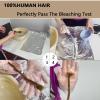 10 Inch 20strands Loc Extensions Human Hair Man/Women 0.6cm Width 100% Full Handmade Permanent Dreadlock Extensions Human Hair An Be Dyed Bleached Curled (10Inch,Natural Black) view 4