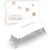 Alice & Bella Mini UV Nail Lamp - Portable USB LED Dryer for Semi-Cured Gel Strips, Travel Nail Curing Light, 90s Timer, Foldable Design view 1