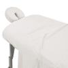 Body Works Linen Massage Table Poly Cotton Sheet 3 Piece Set Flitted Sheet Flat Sheet Face Rest Cover Universal Size Colors (White) view 4