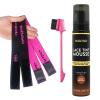 Dolahair Lace Tint Spray for Wig Melting - Dark Brown Mousse with Elastic Bands for Seamless Wig Application view 1
