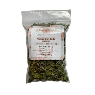 Arraza Con Todo | Destroy All | Used to Rid of Negative Energy & Break through Obstacles | 0.5 Ounces