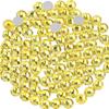 Beadsland 2880pcs Flat Back Crystal Rhinestones Round Gems for Nail Art and Craft Glue Fix,Lemon Yellow,SS20,4.6-4.8mm view 2