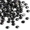 Beadsland 2880pcs Flat Back Crystal Rhinestones Round Gems for Nail Art and Craft Glue Fix,Black,SS16,3.8-4.0mm view 1
