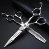 CNC Craft Hair Cutting Scissors 6 inch JP440C Steel Professional Hair Cutting Scissors and thinning Scissors, Hair Modeling Tool Scissors (2 PCS) view 4