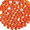 Beadsland 2880pcs Flat Back Crystal Rhinestones Round Gems for Nail Art and Craft Glue Fix, Orange,SS20,4.6-4.8mm view 2