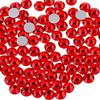 Beadsland 2880pcs Flat Back Crystal Rhinestones Round Gems for Nail Art and Craft Glue Fix,Light Siam,SS16,3.8-4.0mm view 2