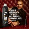 Svish On The Go Painless Body Hair Removal Spray for Men (200ml) | Made Safe Certified | For Chest, Legs, Under Arms | With Post Hair Removal Cream (25gm) view 2