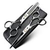 Bearing Hair Scissors 6 inch JP440C Steel Professional Hair Cutting Scissors and thinning Scissors, Hair Modeling Tool Scissors (2 pcs) view 1