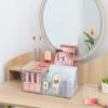 Cq acrylic1 Pack Clear Makeup Organizer Countertop,Stackable 1 Drawers Skincare Organizer,Cute Skin Care Organizer for Vanity Hair Clip,Jewelry,Beauty Product Desk and Make Up Organizers for Vanity view 4