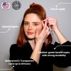 Lift Em Up Facelift Tapes, 20 Pcs USA-Made Hypoallergenic Tapes for Eye Lifting, Instant Face and Eye Lift, Non Surgical Facelift, Waterproof Invisible Facelift Bands (Light Hair) view 2