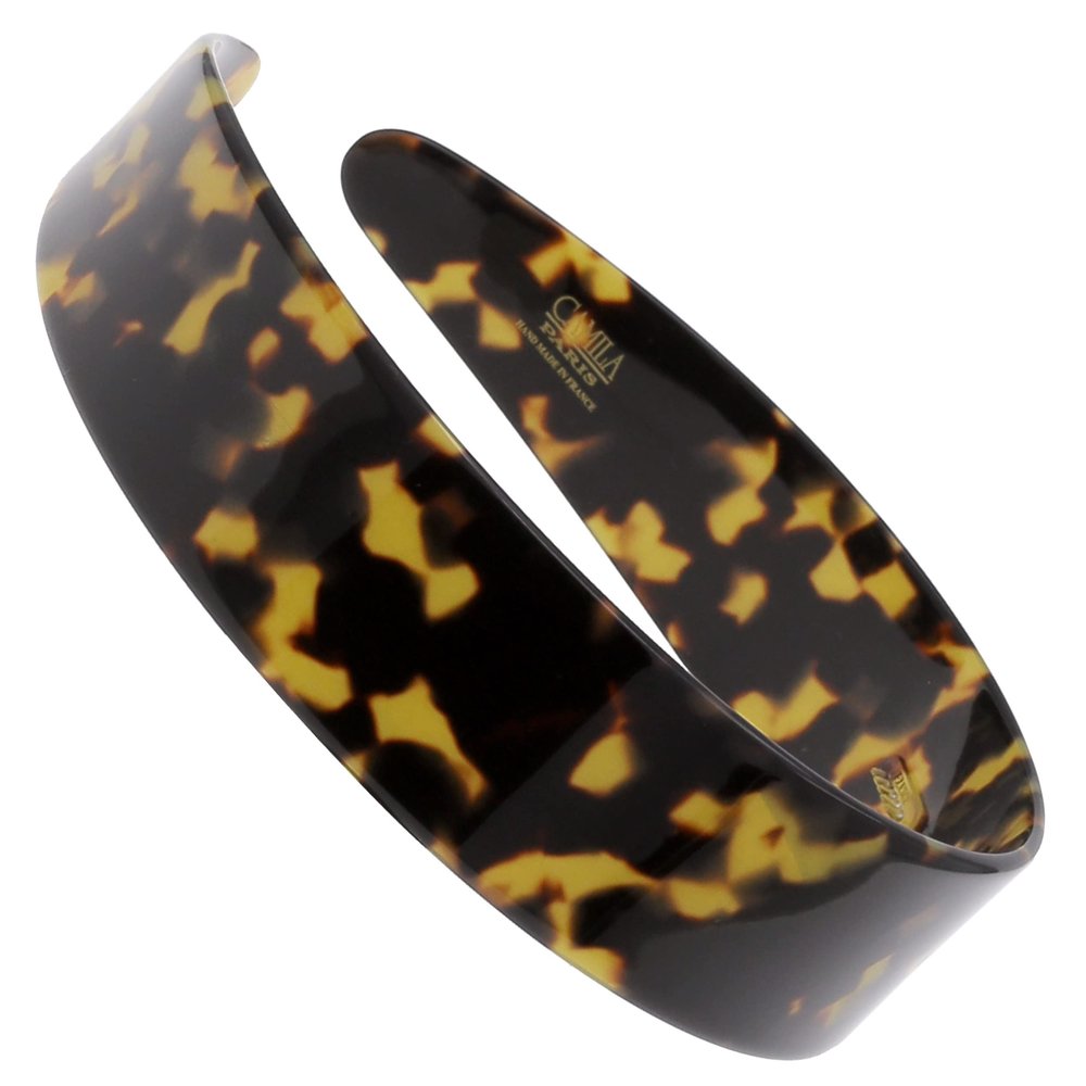 Camila Paris CP3460 French Headband for Women, Handmade Tokyo, Strong Hold Grip Women's Hair Band, Ligth and Very Flexible, No Slip and Durable Styling Girls Hair Accessories, Made in France