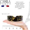 Camila Paris CP3460 French Headband for Women, Handmade Tokyo, Strong Hold Grip Women's Hair Band, Ligth and Very Flexible, No Slip and Durable Styling Girls Hair Accessories, Made in France view 4