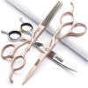6/7/8/9 inch Hair Cutting Scissors Professional Home Haircutting Barber Salon Shears Kit with Case for Men/Women(lLarge) (6 inch 3pc-A) view 1