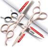 6/7/8/9 inch Hair Cutting Scissors Professional Home Haircutting Barber Salon Shears Kit with Case for Men/Women(lLarge) (6 inch 3pc-A) view 2