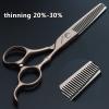 6/7/8/9 inch Hair Cutting Scissors Professional Home Haircutting Barber Salon Shears Kit with Case for Men/Women(lLarge) (6 inch 3pc-A) view 4