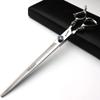 6/7/8/9 inch Hair Cutting Scissors Professional Home Haircutting Barber Salon Shears Kit with Case for Men/Women(lLarge) (9 inch flat) view 1