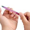 MiJunHD 5Pcs Colour Stainless Steel Double Side Nail File Buffer Manicure Files for Salon and Home view 4