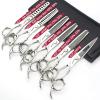 SHARONDS Hairdressing Scissors Kits 5.5/6/6.5 inch Stainless Steel Hair Cutting Shears Set Thinning Hair Scissor Professional Barber Salon Home Shear Kit for Men Women (6 inch 6pc) view 2