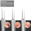 SEASD 1 Set Acne Pin Pimple Extractor Risk Free Pimple Pin Stainless Steel Blackhead Remover Pimple Extractor Care Tools view 3
