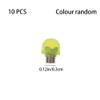 10 Pcs Hair Scissors Accessories Scissor Bumpers Silencer Mini Scissor Silencers Professional Scissors Mufflers for Salon Home Use (Random Color) view 4
