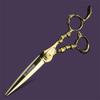 XUANFENG 6" 440C Skull Handle Hair Scissors Haircutting Scissors for Home or Barber Store Cutting Scissors and thinning Scissors (Cutting Scissors) view 2