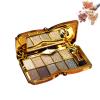 Impeccablery Glitter Eyeshadow Palette, 10 Colors Shimmer, Gold, Highly Pigmented, Long Lasting, Waterproof, Sweatproof, Professional, Nude view 1