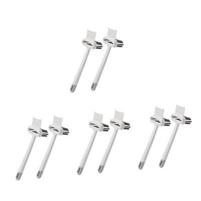 Healifty 8pcs Hair Brush Cleaner Tool Comb Cleaning Brush for Salon and Home Use Efficient Hair Removal and Maintenance Durable and Lightweight Design