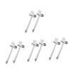 Healifty 8pcs Hair Brush Cleaner Tool Comb Cleaning Brush for Salon and Home Use Efficient Hair Removal and Maintenance Durable and Lightweight Design view 1