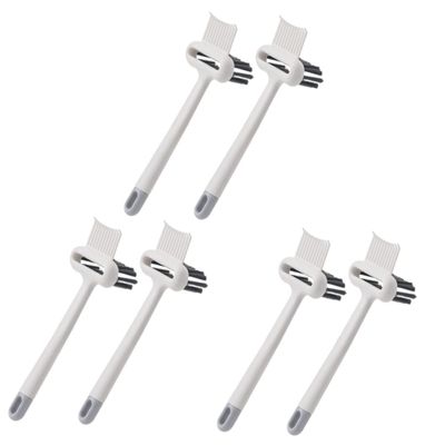 Healifty 6pcs Hair Brush Cleaner Tool Ergonomic Comb Cleaning Brush for Salon and Home Use Gentle Skin