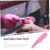 Healifty 18pcs Portable Folding Nail Files Double-Sided Manicure Tools for Nail Art Compact and Lightweight Design for for Fingernail and Toenail Care view 2