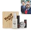 Bold by RacquelJ ManUP and be BOLD Kit - Oil Controlling Moisturizer, Vegan Lip Balm, Foundation Stick (Light), Invisible Matte Powder, Beard Oil & Beard Pen (Black) view 1