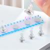 minkissy 1set Manicure Nail Display Stand and Convenient Rack for Nail Art Practice Smooth for Professional Salons view 4