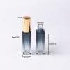 Newzoll 45pcs 10ml Mini Travel Spray Bottles Gradient Square Empty Small Glass Spray Bottle Refillable Perfume Fine Mist Liquid Dispenser for Essential Oils Makeup Skin Care (Gold Cap) view 2