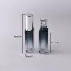 Newzoll 45Pcs 10mL Small Travel Spray Bottles - Leak Proof Refillable Mini Glass Spray Bottle for Essential Oils, Perfume, Skincare, Empty Gradient Square Fine Mist Container with Silver Lid view 2