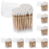 GLEAVI Disposable Cotton Swabs for Makeup and Cleaning Dual-ended Swabs for Home Use Soft Versatile Ear and Face Cleaning Tool view 1