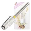 PANA 1-Way Volcano Carbide Bit 3/32" Shank Size - (Silver, Extra Fine Grit) - Fast remove Acrylic or Hard Gel Nail Drill Bit for Manicure Pedicure Salon Professional or Beginner view 1