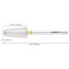 PANA 1-Way Volcano Carbide Bit 3/32" Shank Size - (Silver, Extra Fine Grit) - Fast remove Acrylic or Hard Gel Nail Drill Bit for Manicure Pedicure Salon Professional or Beginner view 2