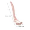 Zerodeko Shower Body Brush Handle Ergonomic Back Scrubber for Easy Bathing Exfoliation Soft Bristles for Daily Use and Relaxation Shower view 2