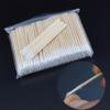 Winwinfly 300pcs Cotton Swabs Pointed Tip, Cotton Swabs Wood Sticks, Tattoo Supplies, Makeup Cosmetic Applicator Sticks view 3