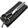 6/7 Hair cutting Scissors/Hair scissors - Hairdresser Scissors Barber Scissors Razor Sharp Stainless Steel Shear (Silver) (6-inch 2pc) view 4