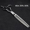 6/7 Hair cutting Scissors/Hair scissors - Hairdresser Scissors Barber Scissors Razor Sharp Stainless Steel Shear (Silver) (7-inch 4pc) view 4