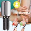 Antonki Foot File for Dead Skin, Double Sided Callus Remover for Feet, Metal Foot Scrubber for Cracked Heel, Professional Foot Scraper Rasp Pedicure Tool to Remove Hard Skin - 2 in 1 Foot File view 2