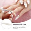OSALADI Nail Art Hand Pillow Nail Art Equipment Toenails Holder Nail Desk Cushion Nail Pillow Rack Hand Rest Cushion Apres Leather Pillows Hand Pillow Nail Art Manicure Pu Gloves White view 4