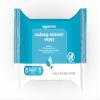 Amazon Basics Makeup Remover Wipes, Gentle Cleansing, Dermatologist Tested, Hydrating, Plant Based, Alcohol-Free, Removes Waterproof Mascara, 25 Count Per Pack, Pack of 2 view 2