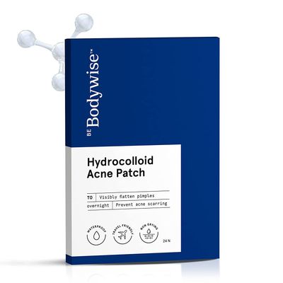 Metrol Be Bodywise Acne Pimple Patch for Women & Men (24 Dots | 3 Sizes) | Absorbs & Flattens Acne Overnight | Waterproof | Reduces Excess Oil, Shrinks Pimples & Clears Pores | for All Skin Type