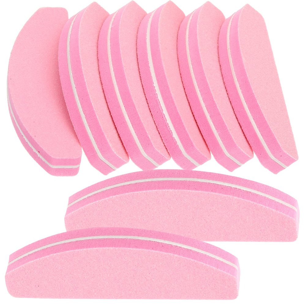 FOMIYES 20pcs Nail File Double-Sided Nail Buffering Tools for Manicure for Extensions and and Stylish Design for Personal and