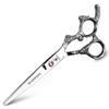 XUANFENG 6 inch for Home or Barber Store Cutting Scissors and thinning Scissors 9cr18 Steel Hair Scissors haircutting Scissors (Silver Cutting Scissors) view 1
