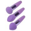 FRCOLOR 3pcs Dual-use Makeup Sponge Mushroom Heart-shaped Blending Tools for Foundation and Powder Application Washable and Skin-friendly Beauty Accessories view 1